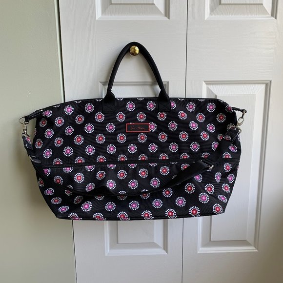 vera bradley expandable travel bag